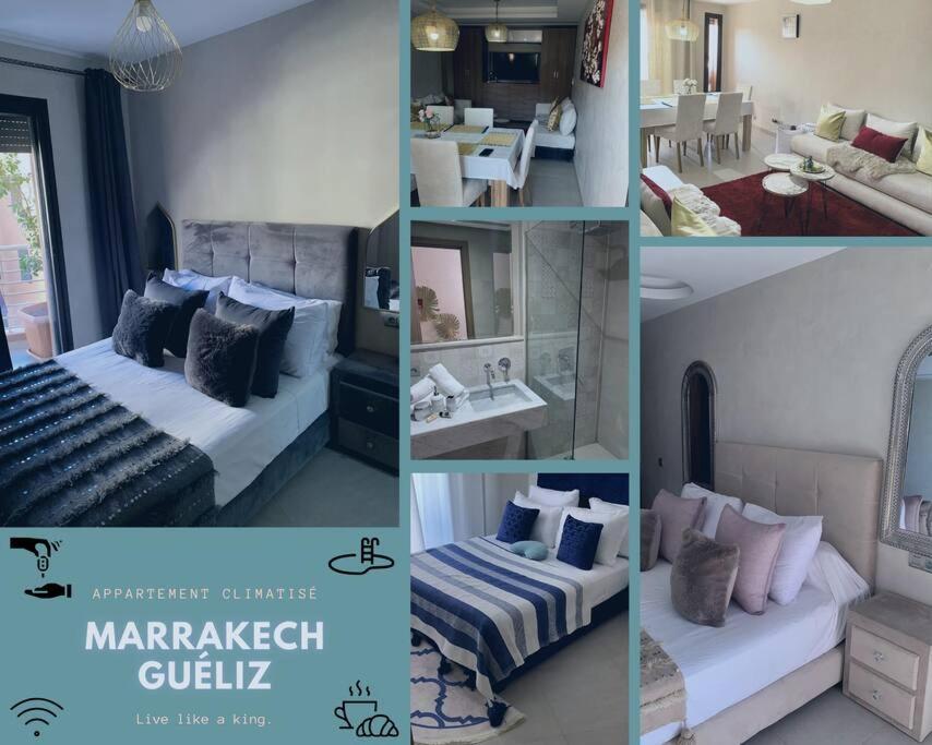 Appartement Neuf Climatise, Centre Marrakech. Marrakesh Extérieur photo